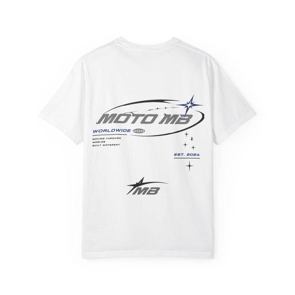 Unisex Street Wear T-Shirt/MotoMB White