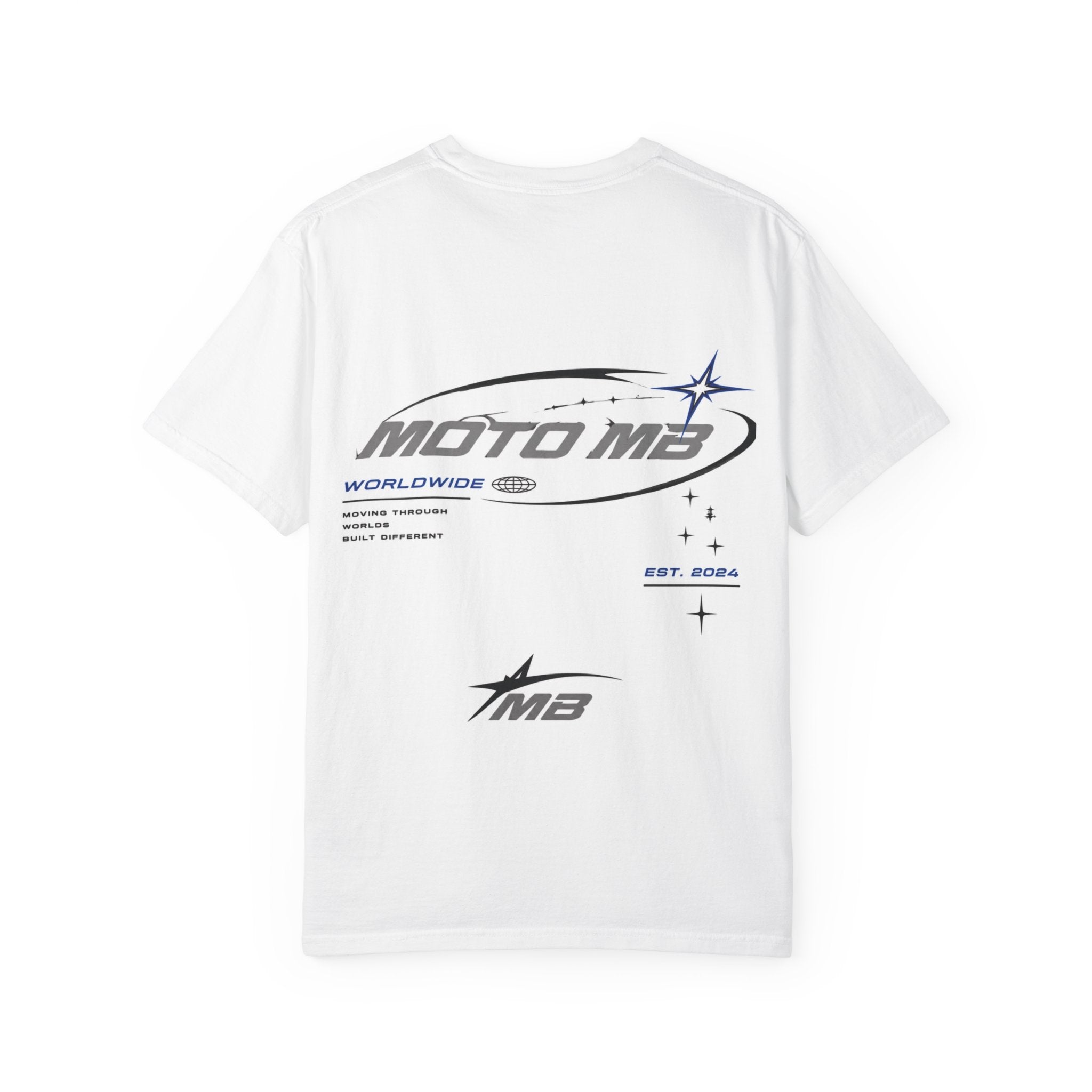 Unisex Street Wear T-Shirt/MotoMB White