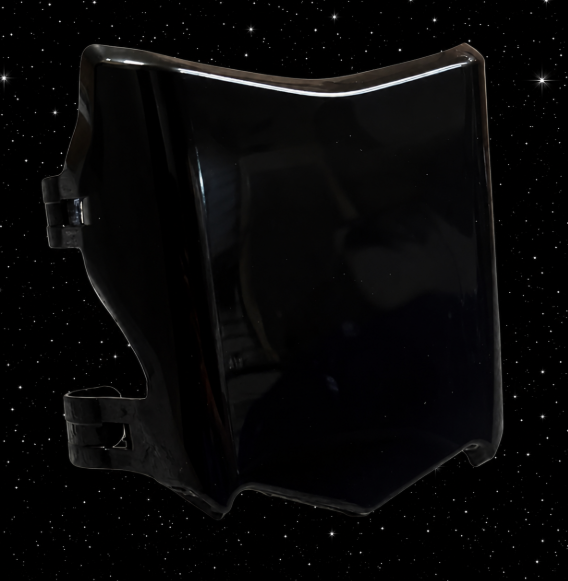 Glossy Motocutz Plate (black)